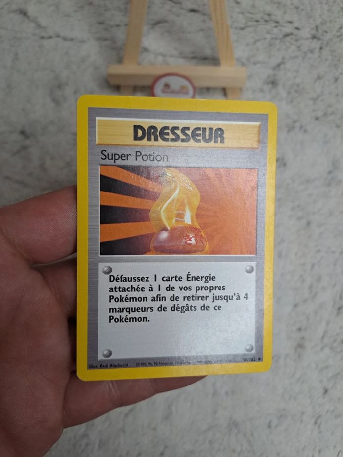 Carte Pokémon Dresseur Super potion 90/102 Set de base ed2 Wizards Fr - photo numéro 3
