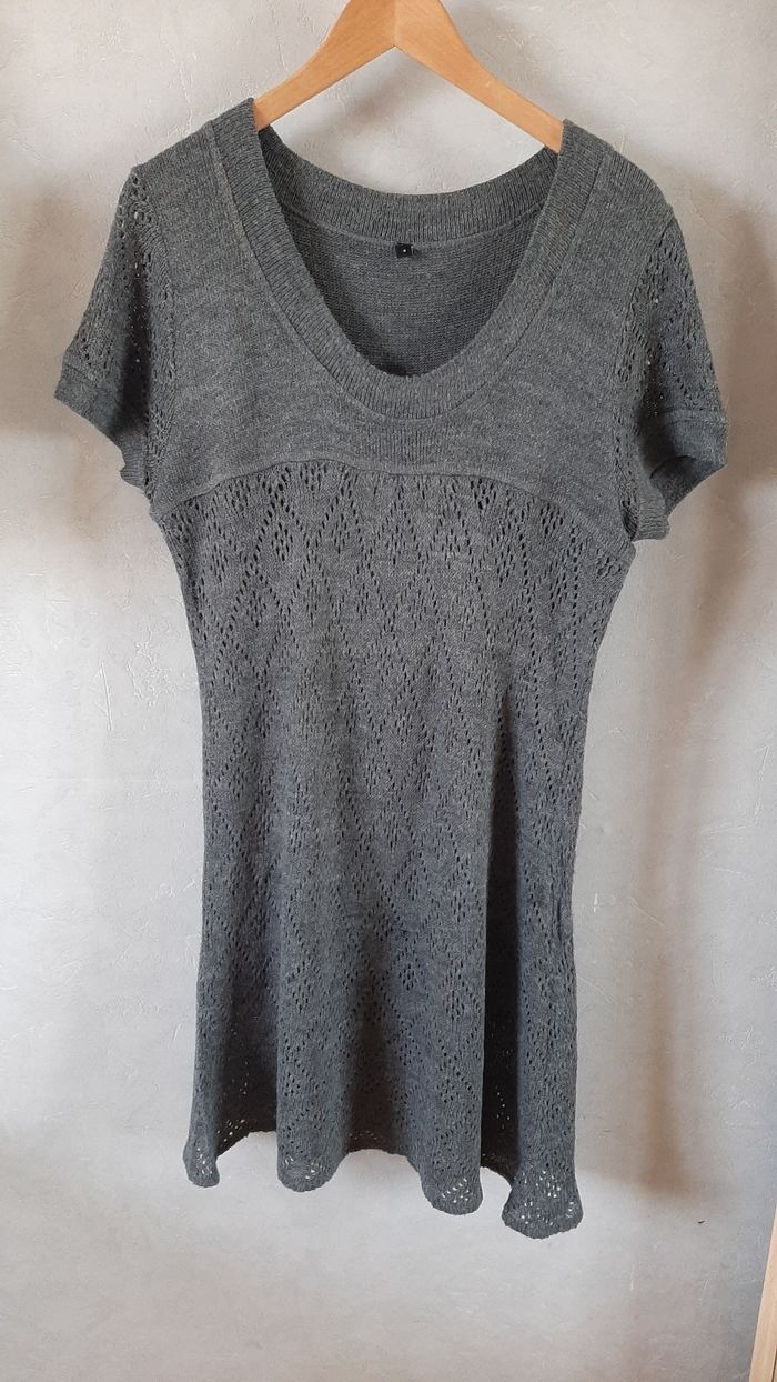 Robe tunique grise - photo numéro 5