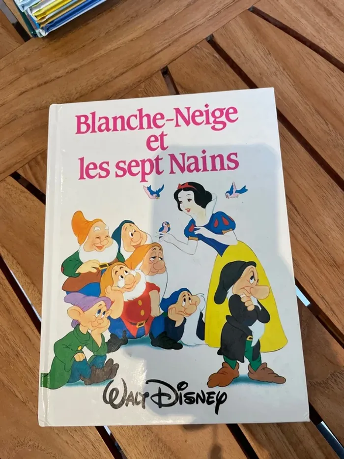 Livre Blanche neige et les sept nains