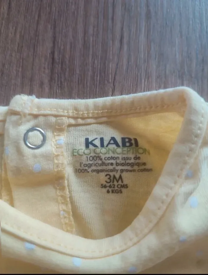 T shirt girafe 3 mois - photo numéro 3