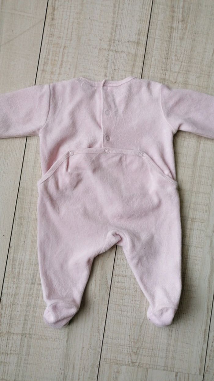Pyjama rose grain de blé 1mois - photo numéro 3