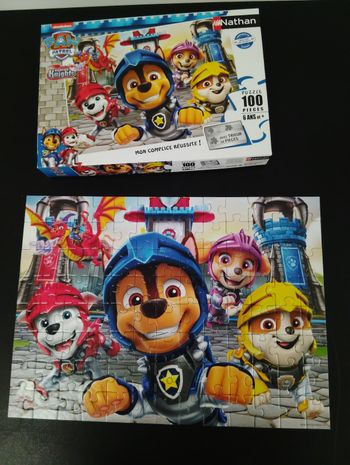 Puzzle 100 pièces pat patrouille 