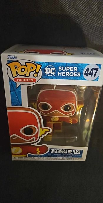 Funko pop 447 gingerbread flash