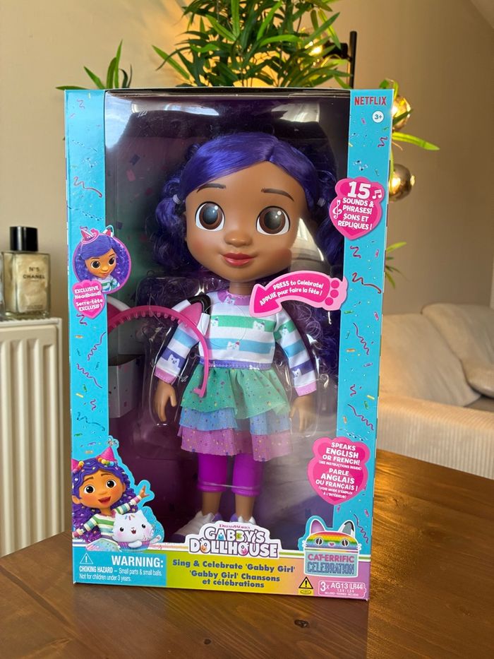 Grande poupée interactive Gabby Chat