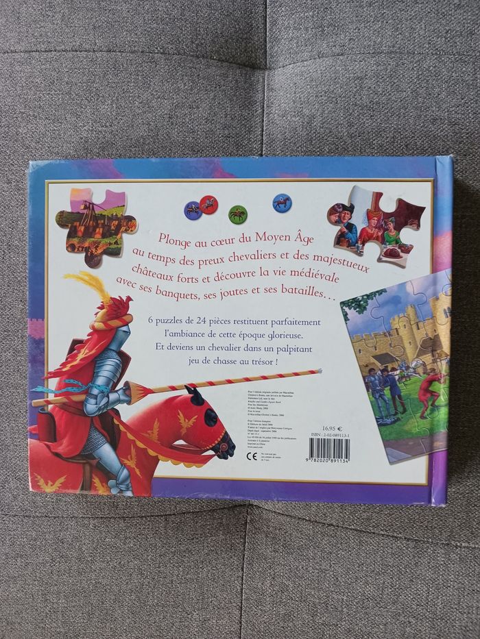 Chevaliers et châteaux forts avec puzzles - photo numéro 2