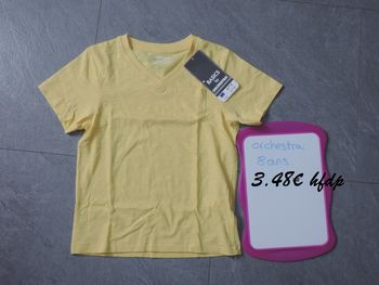 tee shirt orchestra taille 8 ans