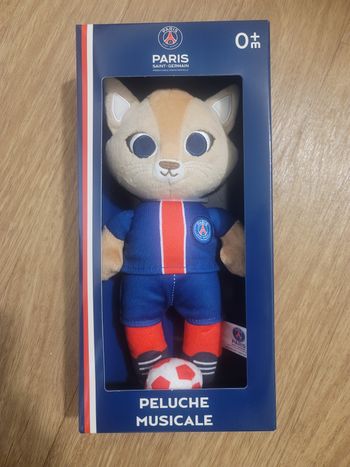Peluche musicale psg neuf