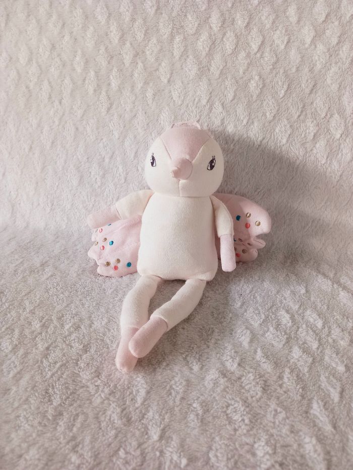 Doudou oiseau TAO Tape à l'œil