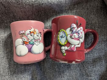 2 tasses diddl reliefs