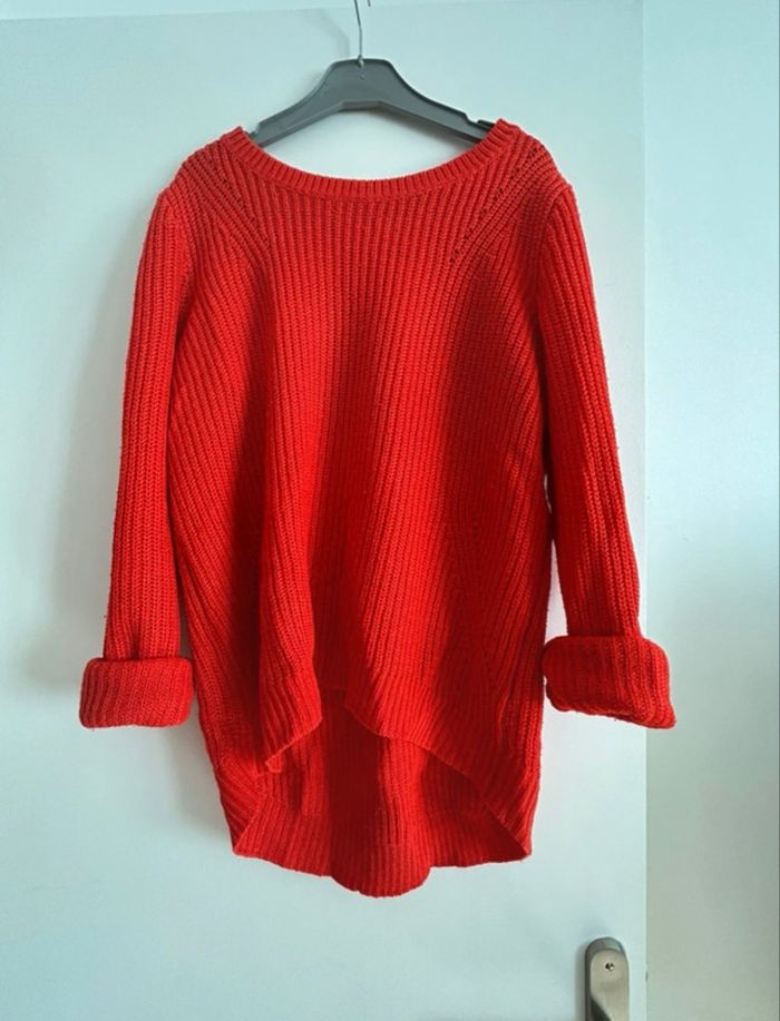 Pull rouge - photo numéro 5