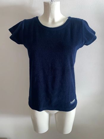 Tee-shirts en éponge bleu marine