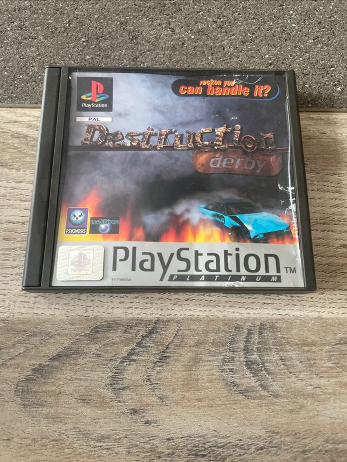 Destruction Derby Jeu Playstation 1 PS1 - photo numéro 1