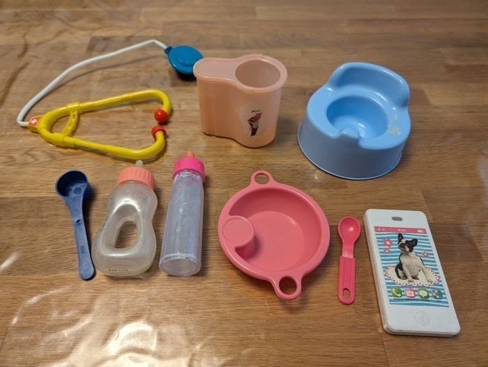 Lot 2 d'accessoires poupon - photo numéro 2