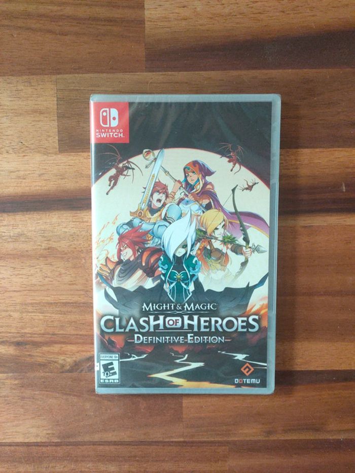 Might of Magic : Clash of Heroes - Switch ( limited Run ) neuf sous blister