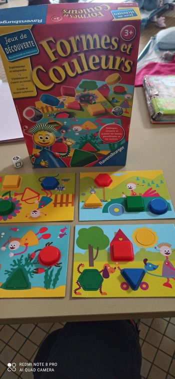 Jeu formes et couleurs 