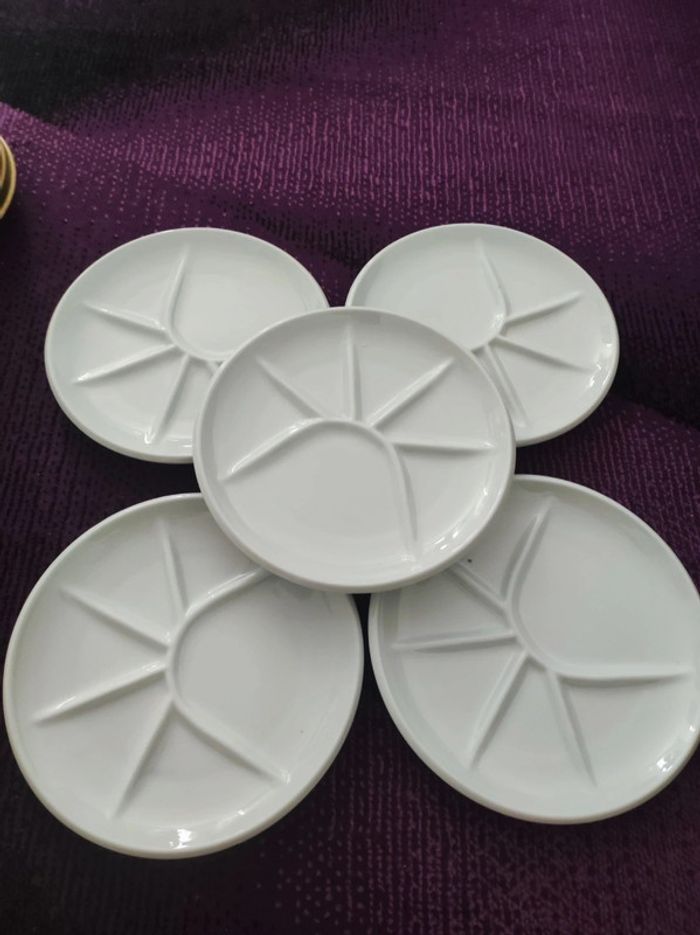 Assiettes a fondue