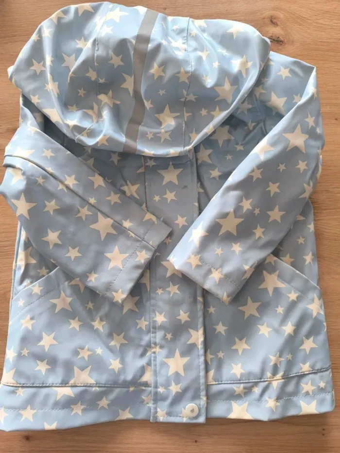Veste de pluie , imperméable fourré polaire,taille 2-3 ans , excellent état