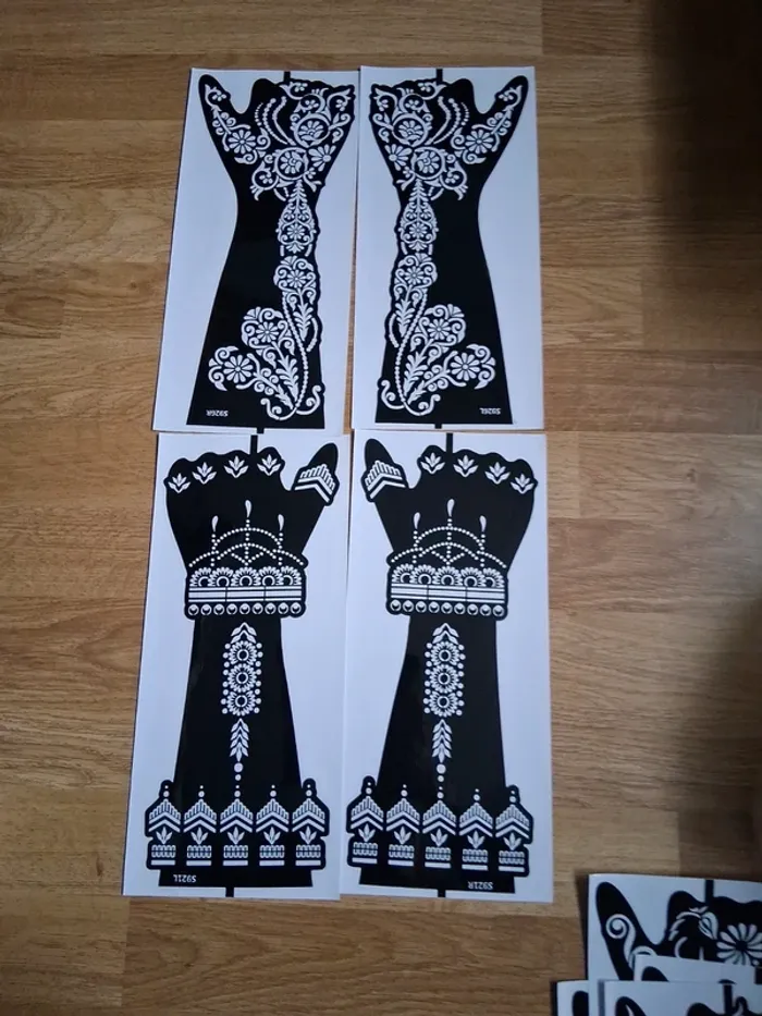 Pochoir pour bras - photo numéro 3