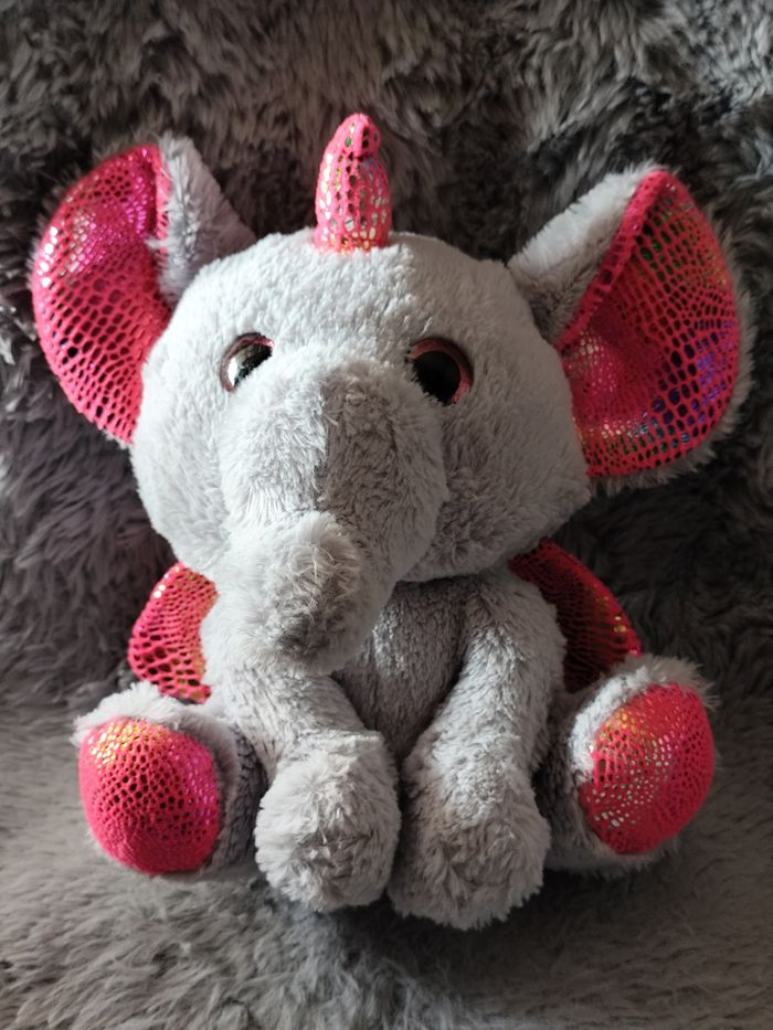 Peluche éléphant - photo numéro 2