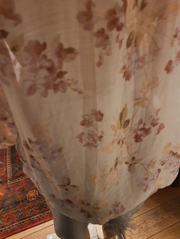 Jolie Blouse blanche fleuries H&M eur M - photo numéro 9