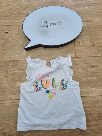 Haut MC 👧🏻 24mois