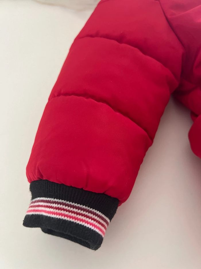 Blouson hiver 12 mois Catimini avec moufles - photo numéro 2