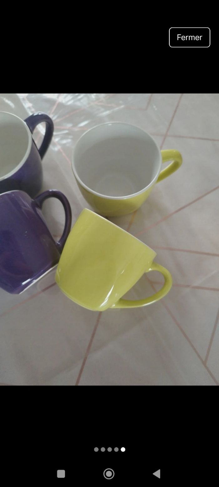 Lot de 6 tasses à café - photo numéro 4