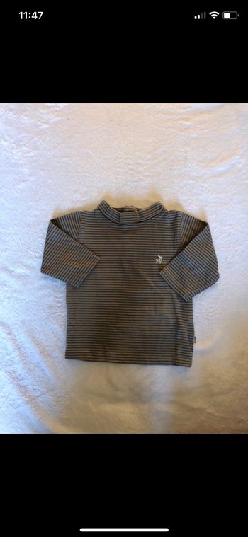 T-shirt manche longue 3 mois