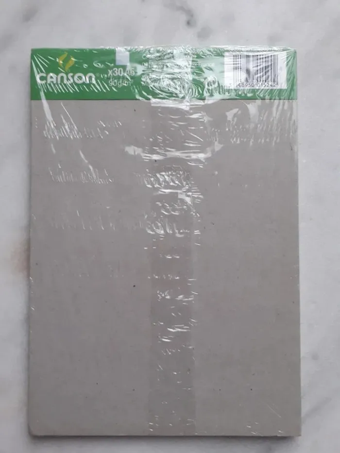 Neuf 1 bloc canson A5 30 feuilles sous blister - photo numéro 2