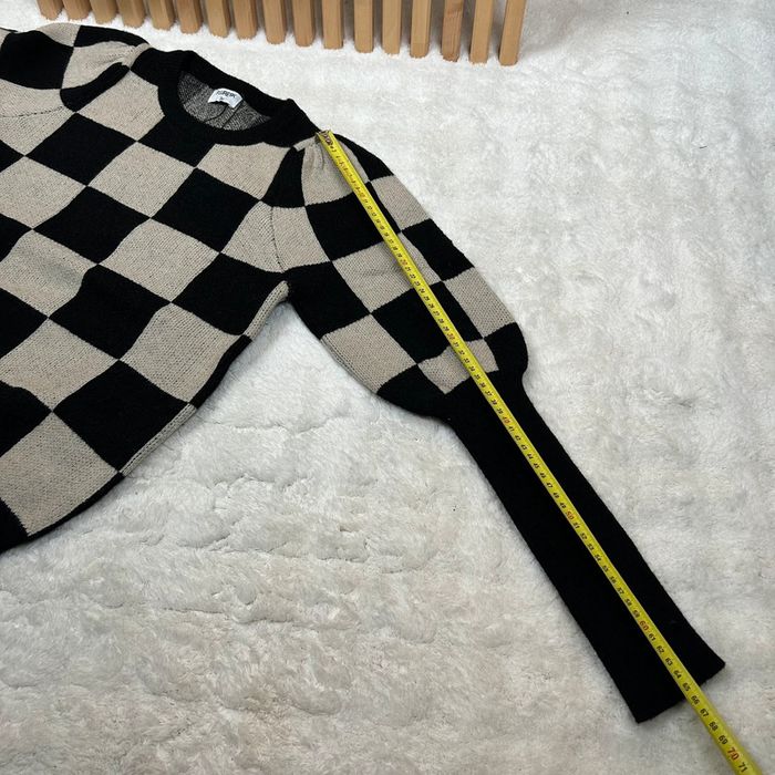 Pull Lissa Trui Kiezell – Noir et Gris à Carreaux by Fluresk - photo numéro 13