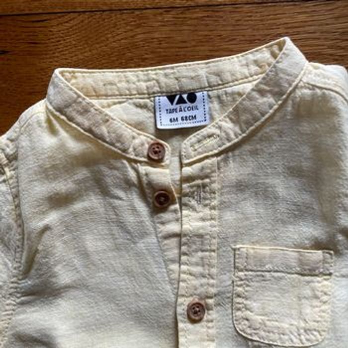 Chemise jaune - photo numéro 2