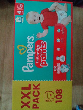 Pampers baby dry pants taille 4