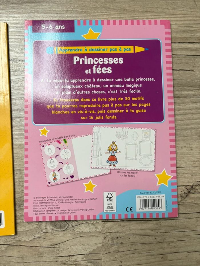 Lot de 3 livres d’activité thème princesses - photo numéro 6