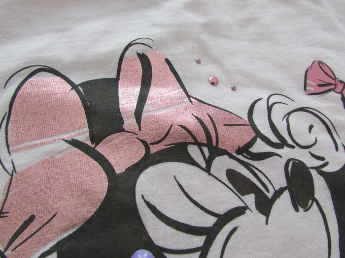 T-shirt Disneystore Minnie 9/10 ans - photo numéro 5