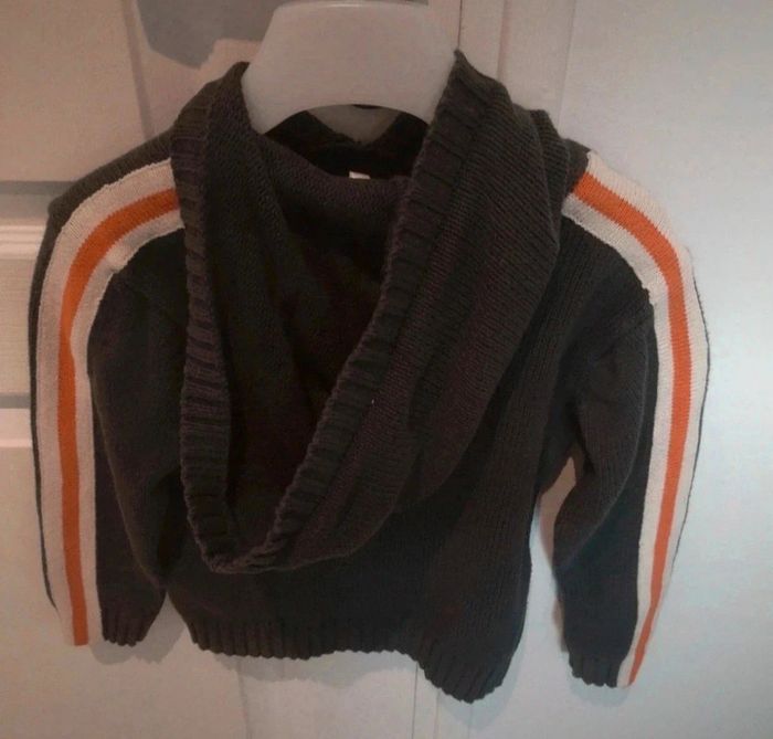 Sweat à capuche garçon disney tigrou 4 ans - photo numéro 2