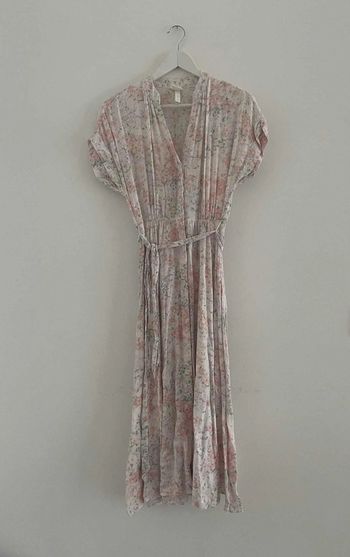 Robe d’été longue fleurie