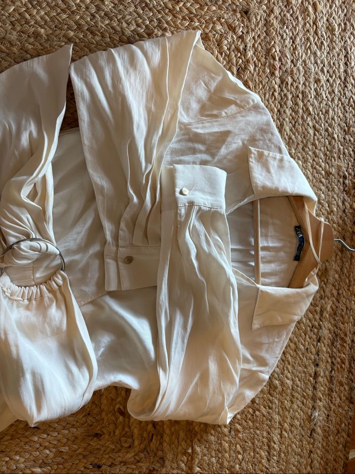 Combinaison crème Zara - photo numéro 5