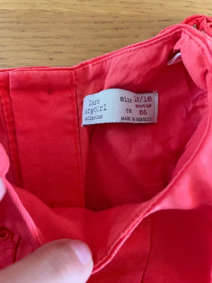 Combinaison short Zara 12-18 mois - photo numéro 3