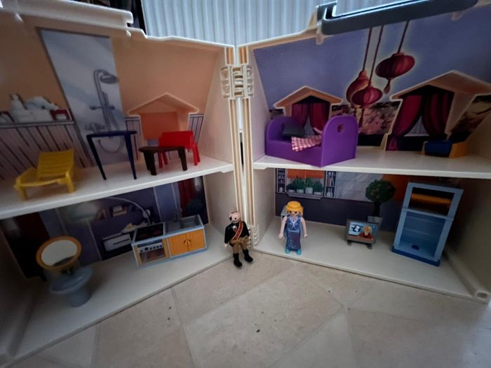 Maison Playmobils transportable - photo numéro 4