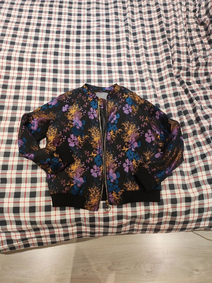 Veste fleuri