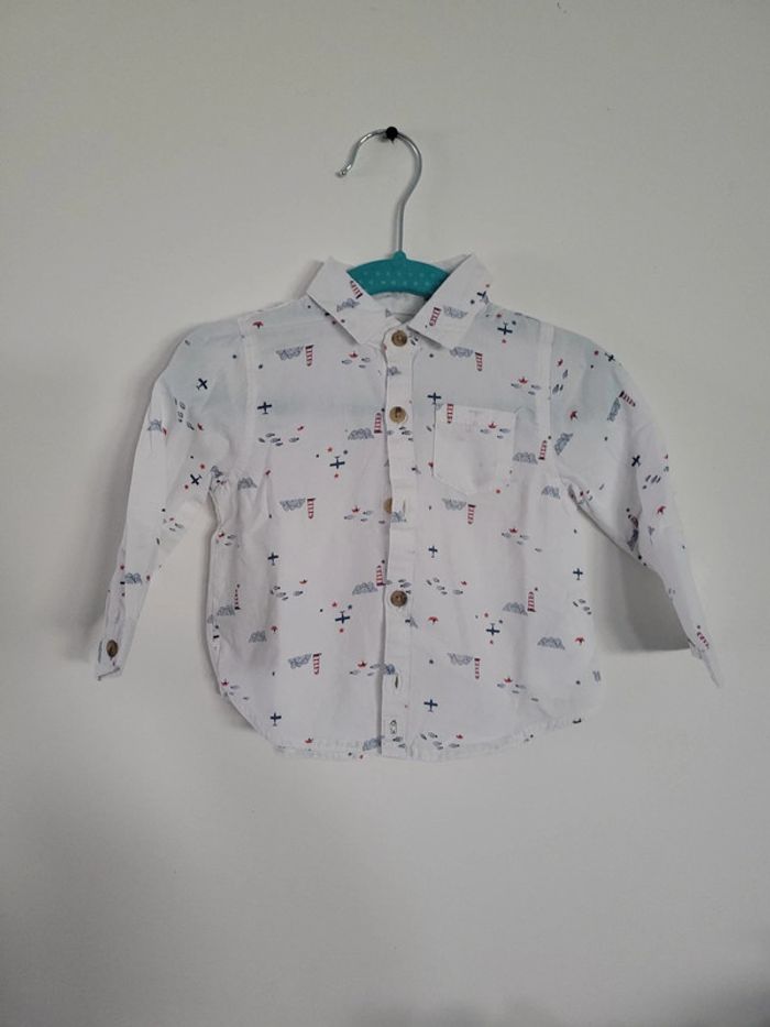 Chemise 9 mois tbe