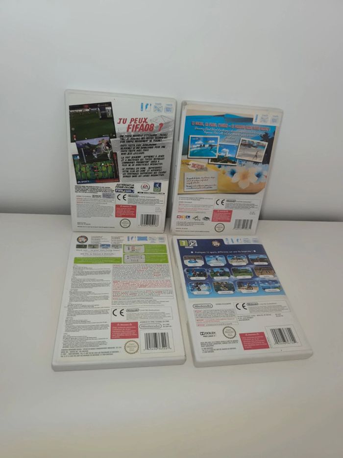 Wii - lot de 4 jeux - photo numéro 3
