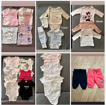 Lot de vêtements 3 mois
