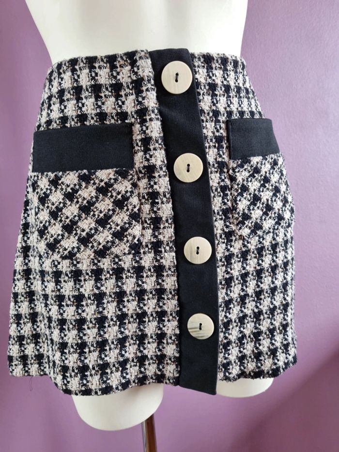 Jupe en tweed Zara - photo numéro 5
