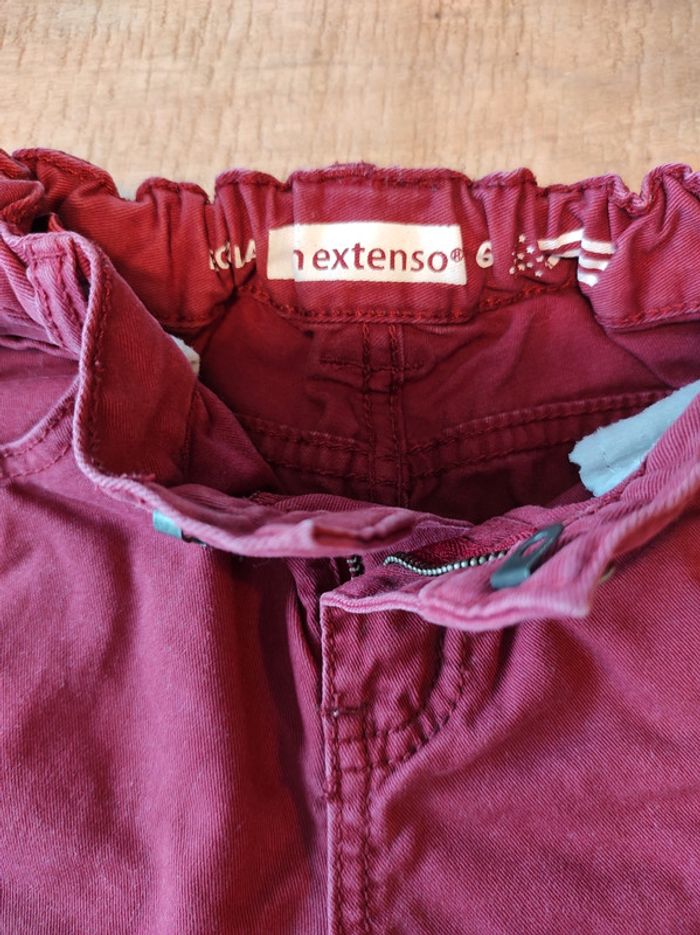 Pantalon rouge bordeaux - photo numéro 2