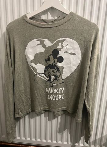 Pull kaki de pyjama court