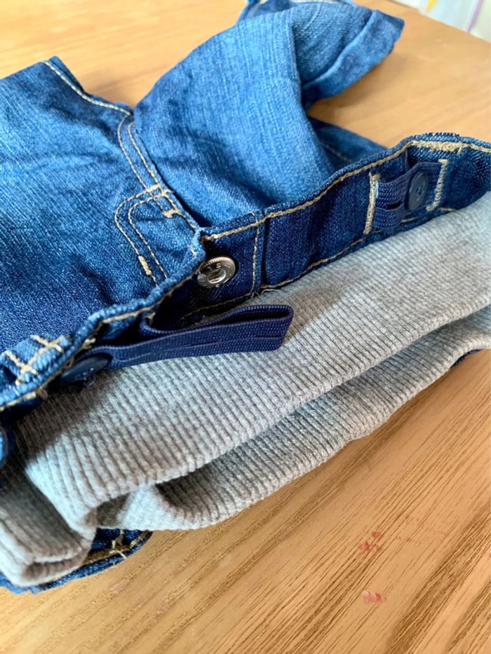 Pantalon jeans 6 mois garçon Obaïbi - photo numéro 3