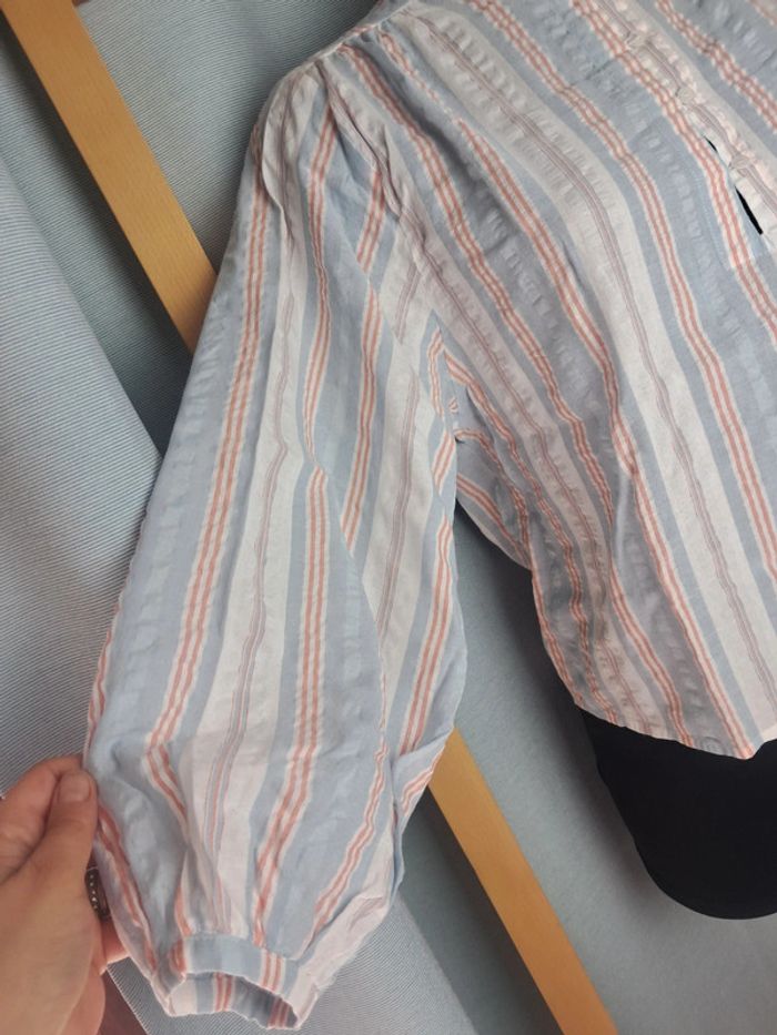 Q2 blouse été T.38/40 en tbe - photo numéro 5