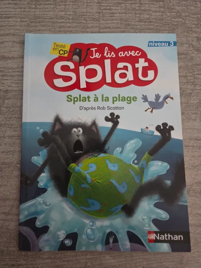 Livre Je lis avec Splat CP