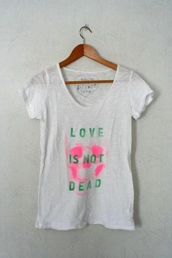 Tee shirt blanc Bizzbee taille XS